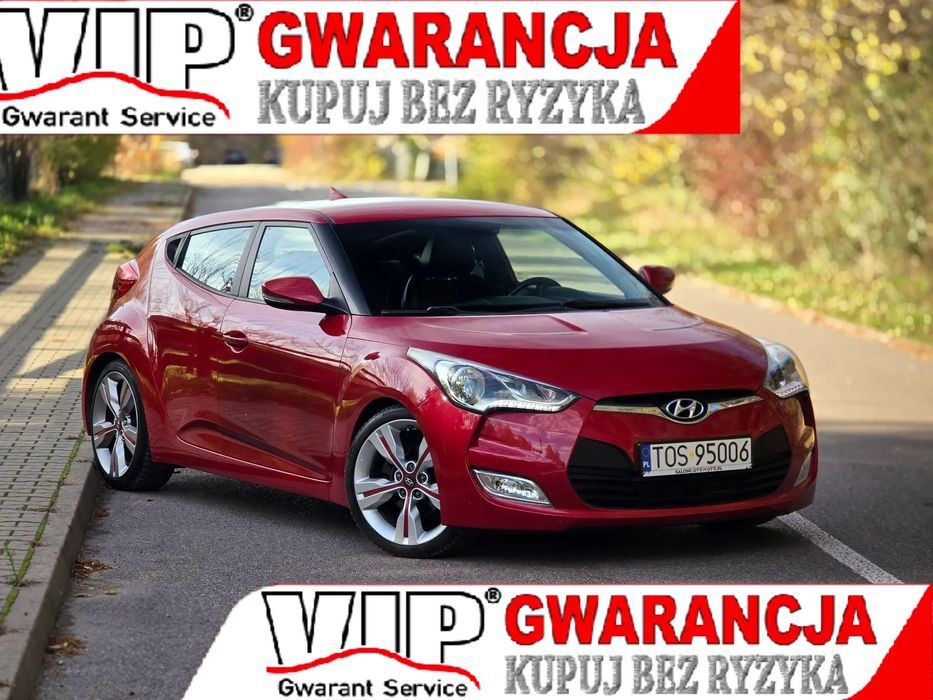 Hyundai Veloster 2013r._1,6B_140KM_Automat_Skóry_Kamera_Cof._Nawi_Gwarancja_12m