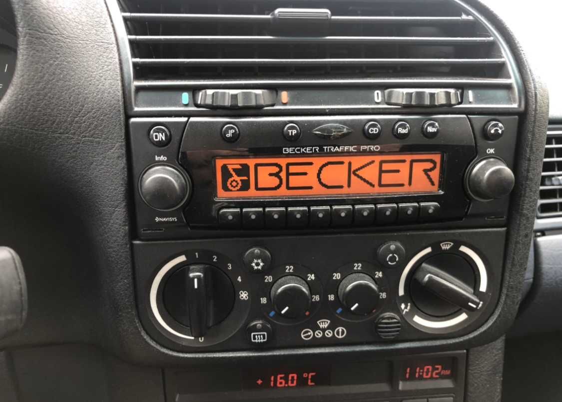 Becker Traffic Pro BE 4720 pełen komplet GPS nawigacja BMW Porsche