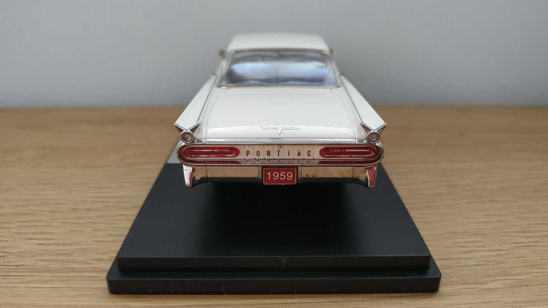 Pontiac Bonneville 1959 Hardtop white (GFCC) 1/43 1:43