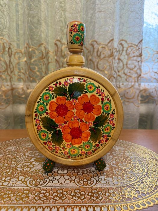 Дерев’яна бочка «Петриківка»