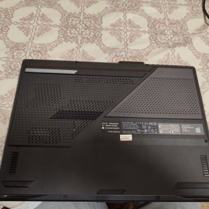 ROG STRIX STAR RTX3060 RYZEN 5 5600H 300HZ Екран