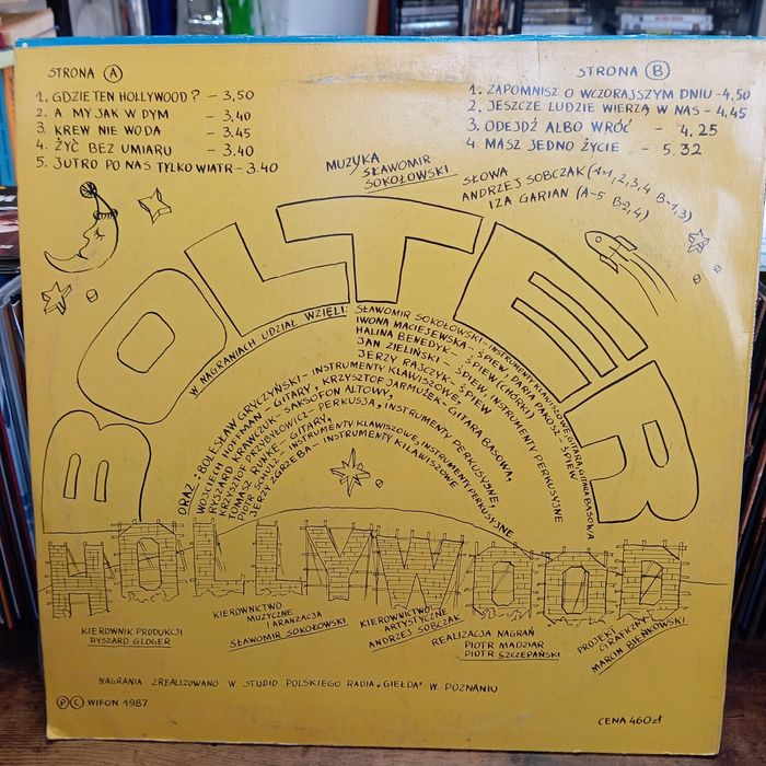 Bolter, Hollywood, płyta winylowa LP stan perfekt super cena