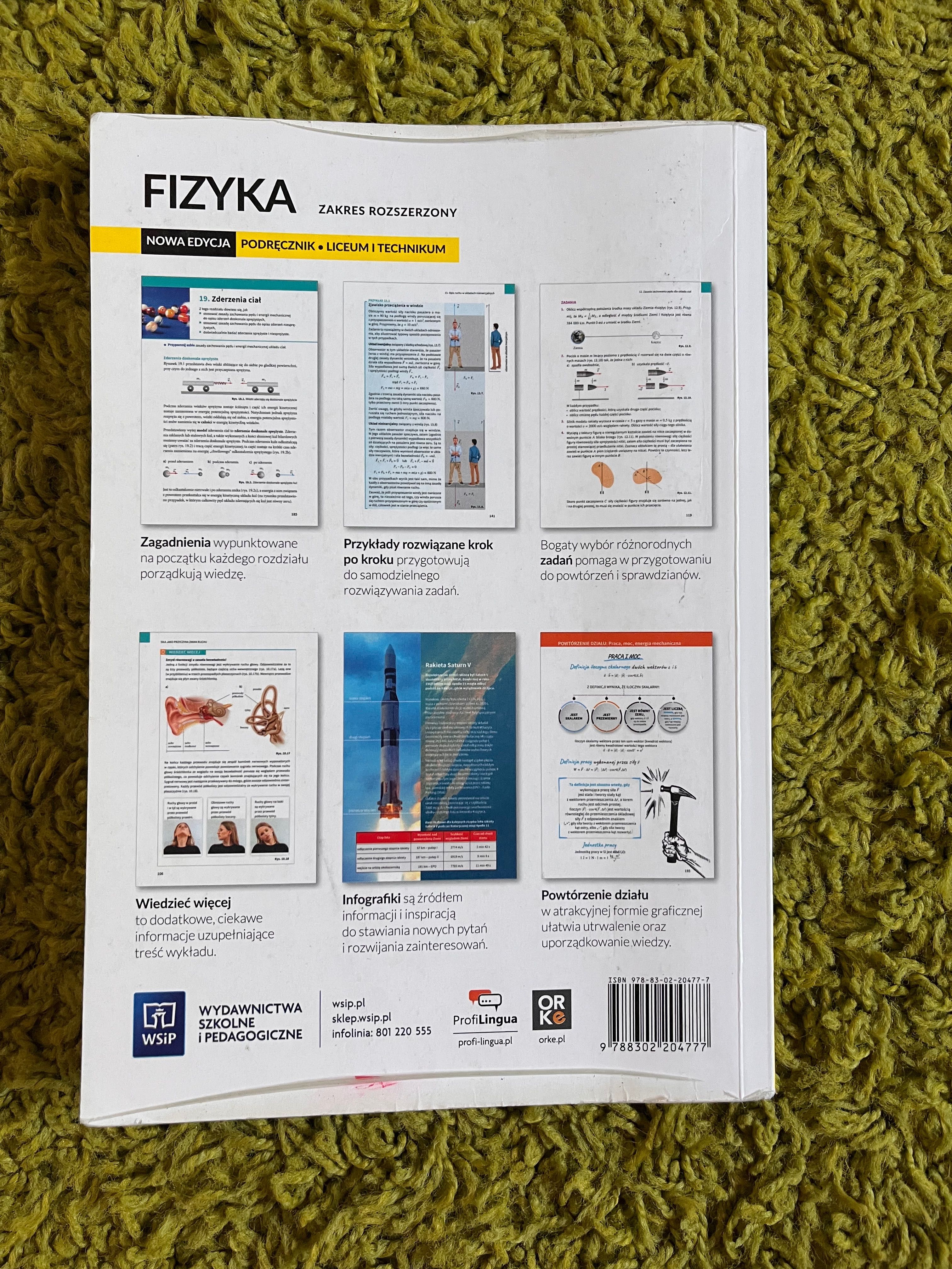 Fizyka 1 podręcznik. Klasa 1 Zakres rozszerzony