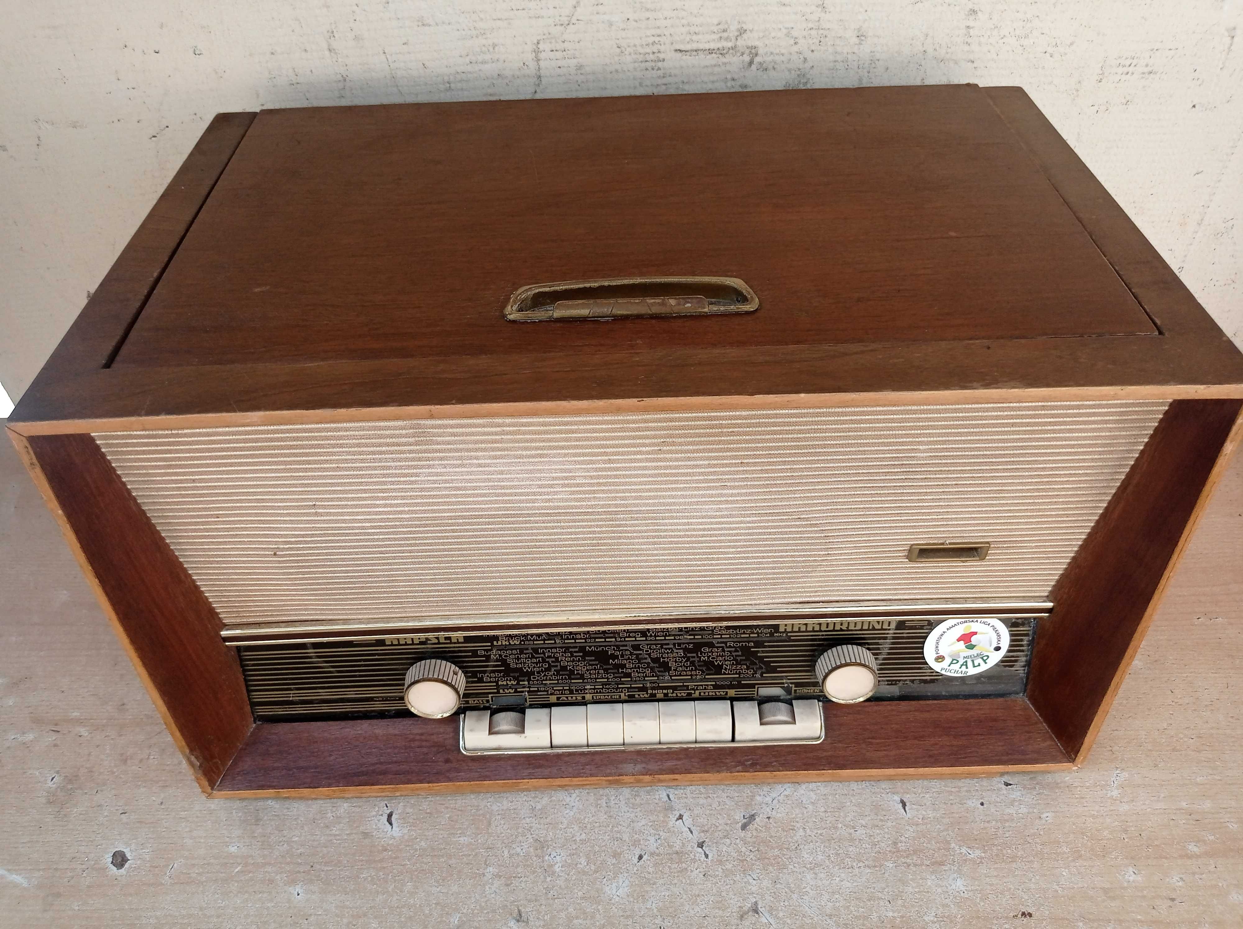 Akkordino Phono-Kapsch -1962 -GRA - stare radio