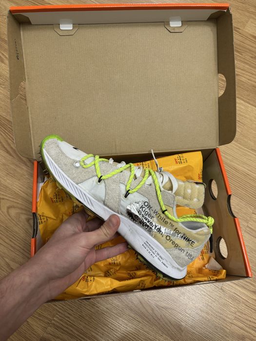 Nike zoom terra kiger 5 x off-white original