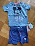 Komplet zestaw koszulka i spodenki rozmiar 68 myszka miki mickey mouse