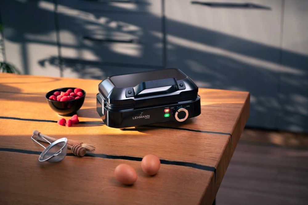 NOWA Gofrownica na 2 Duże gofry Regulacja Temperatury Mocna 2000w