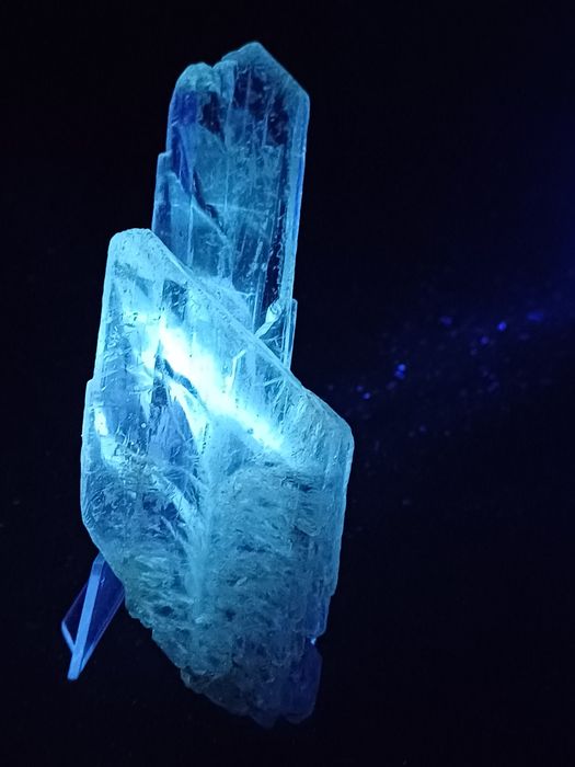 Piękne kryształy selenitu z Niemiec