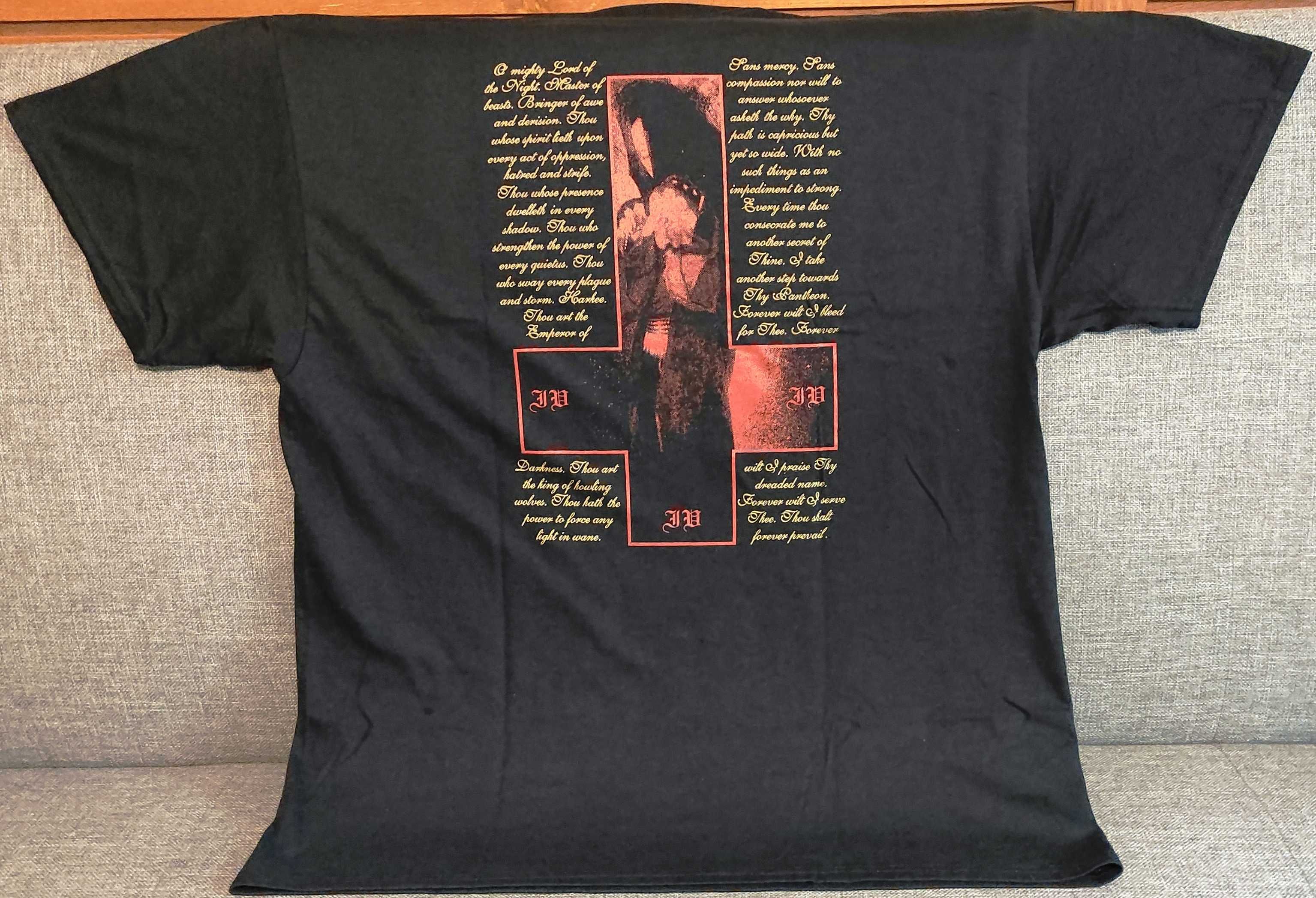 Emperor Lord Satan's Fall T-Shirt Gildan XL Limbonic Art Satyricon