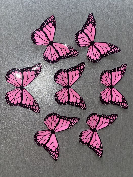 Метелики для букету, бабочки для букета, декор