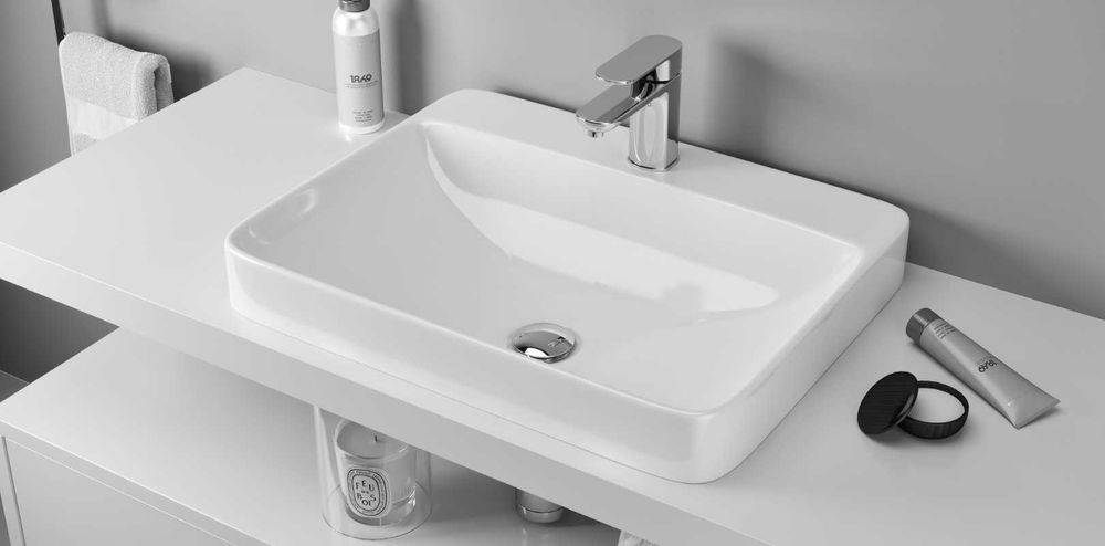 Umywalka nablatowa wpuszczana Excellent Holmi 60cm cena w sklepach 570