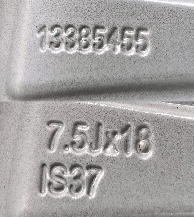 Felgi z oponami Opel Astra Meriva Vectra Signum 7,5x18 ET37 5x110