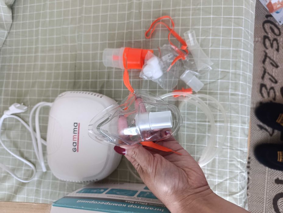 Компресорний інгалятор Gamma Effect Max – домашній лікар