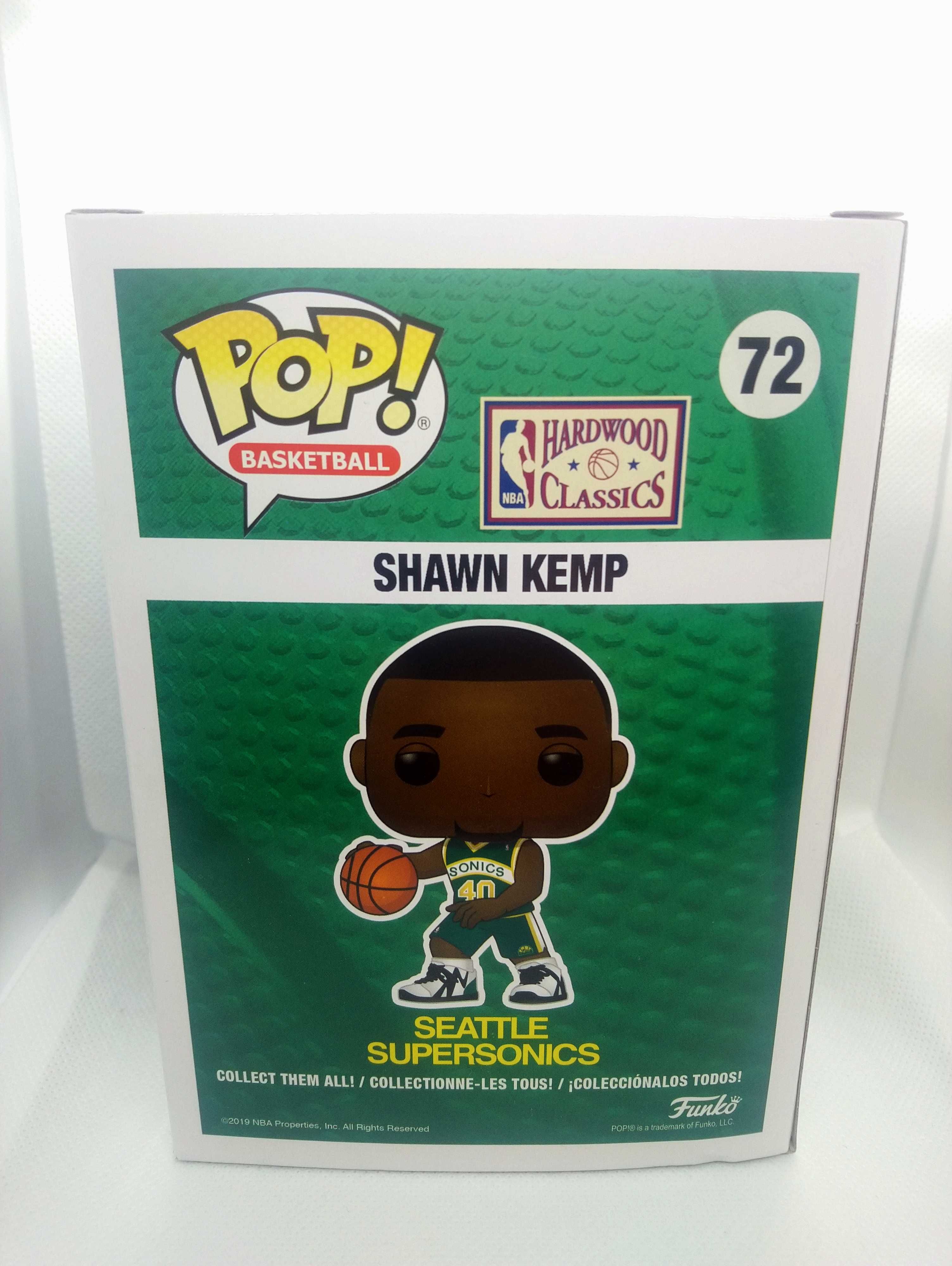 Funko Pop Nba Seattle Supersonics Shawn Kemp 72