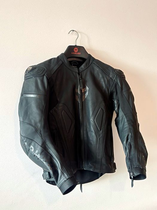 Casaco de Moto em Pele Armure S