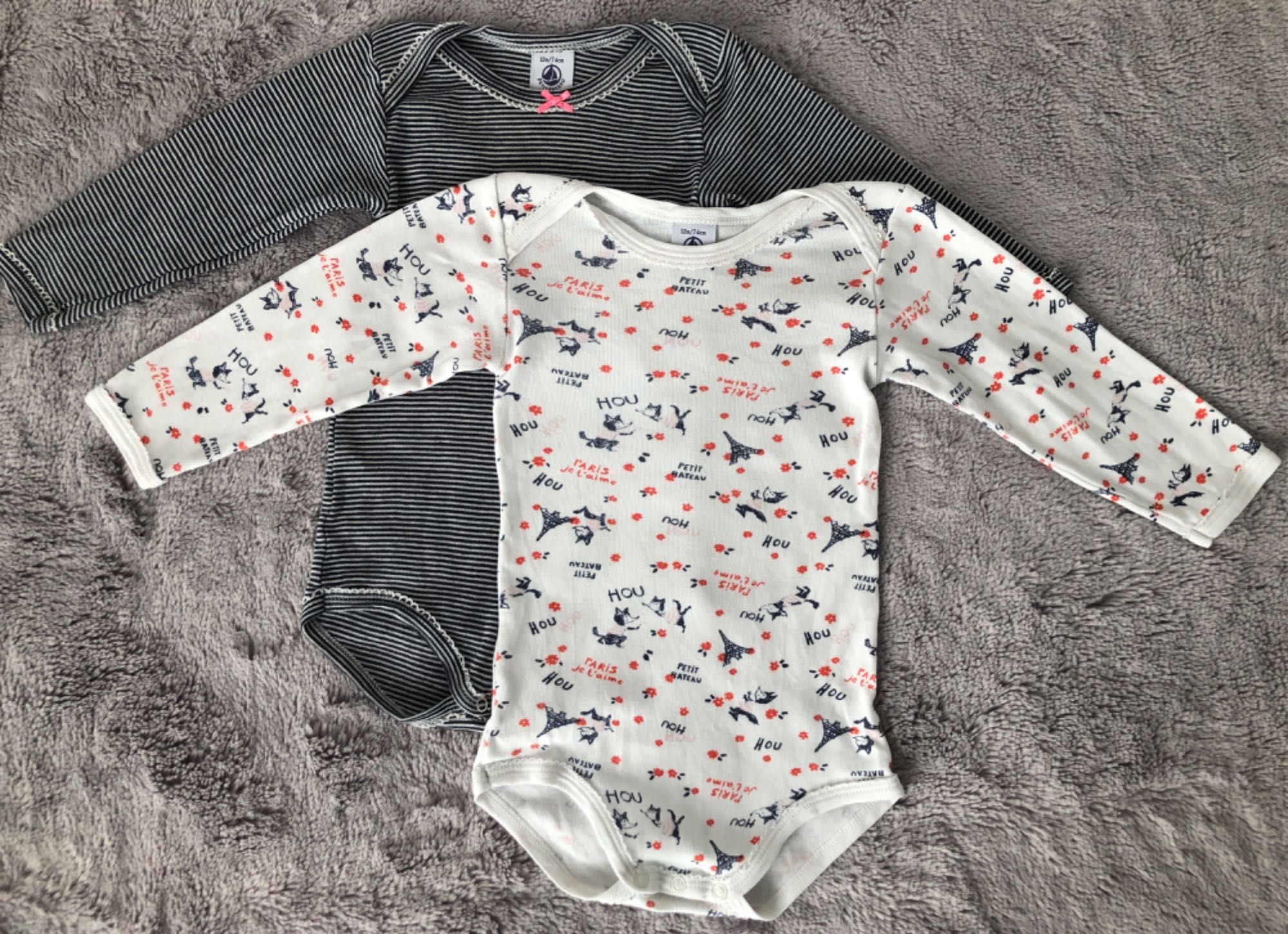 Body Petit Bateau 12m / 74cm