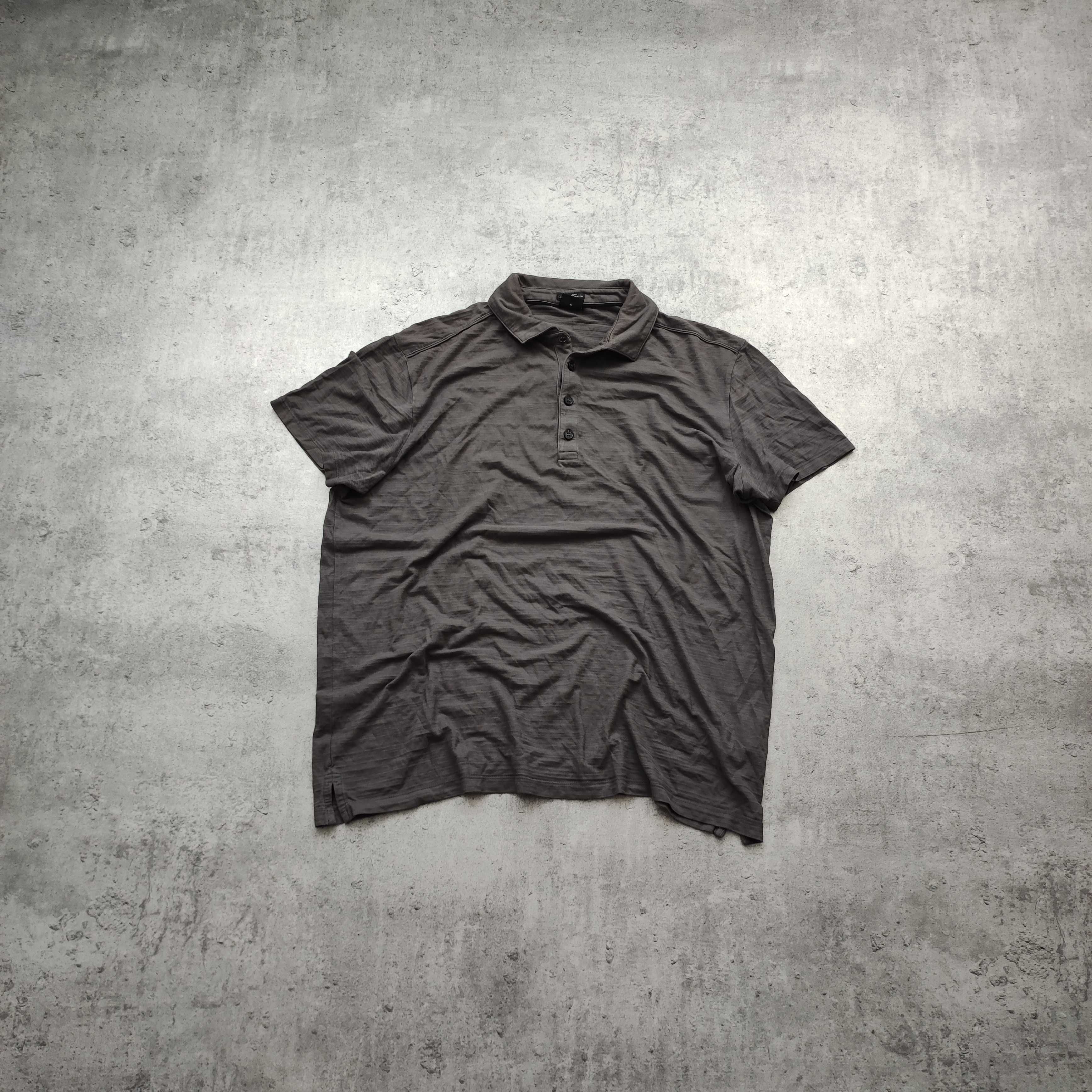 MĘSKA Koszulka PREMIUM Bawełna Hugo Boss Basic Elegancka Kołnierzyk