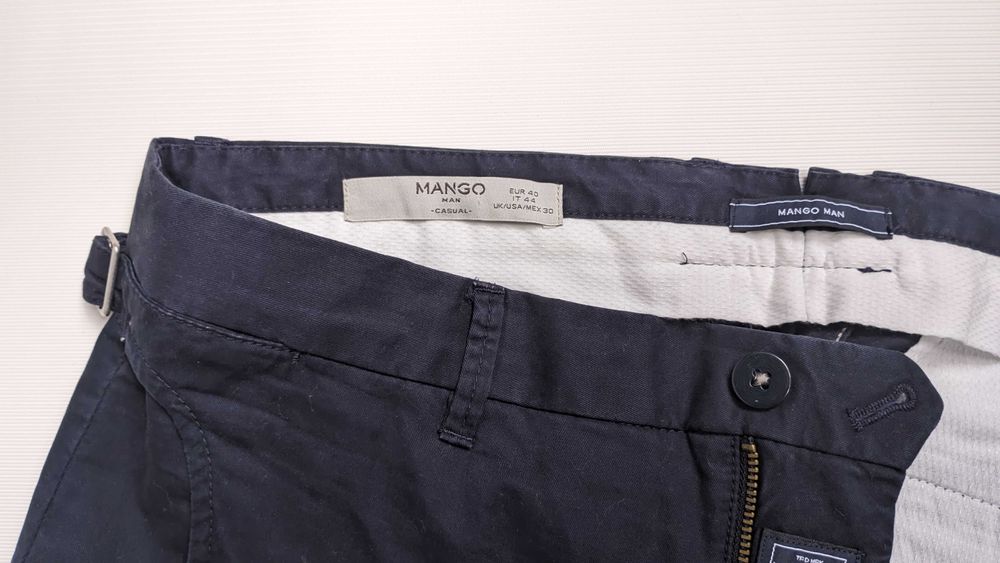 Штани MANGO MAN, чінос, EUR 40/USA 30