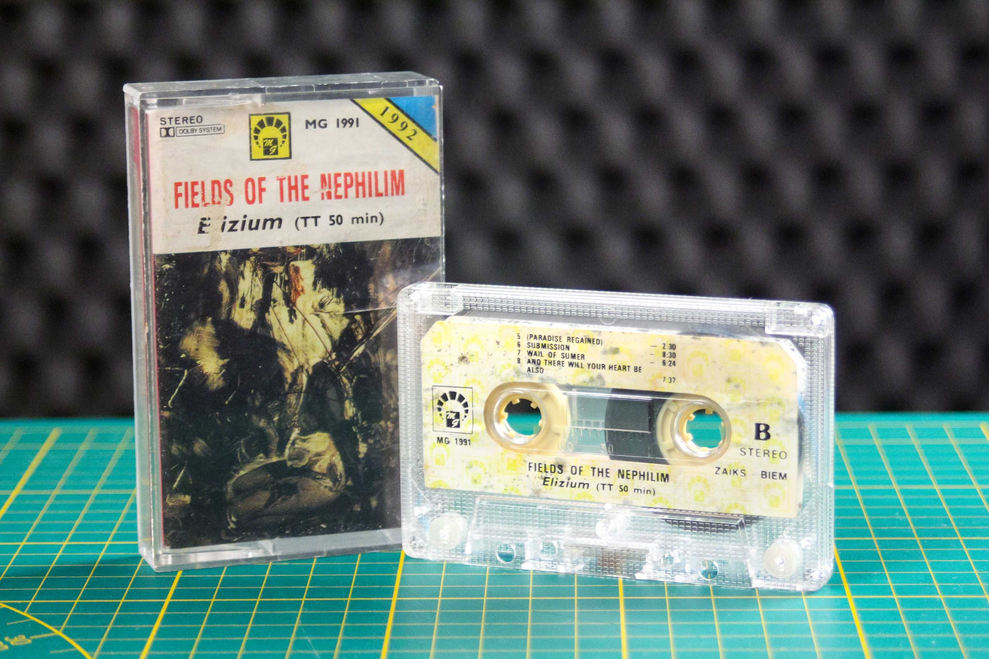 Fields of the Nephilim - Elizium MG Records kaseta