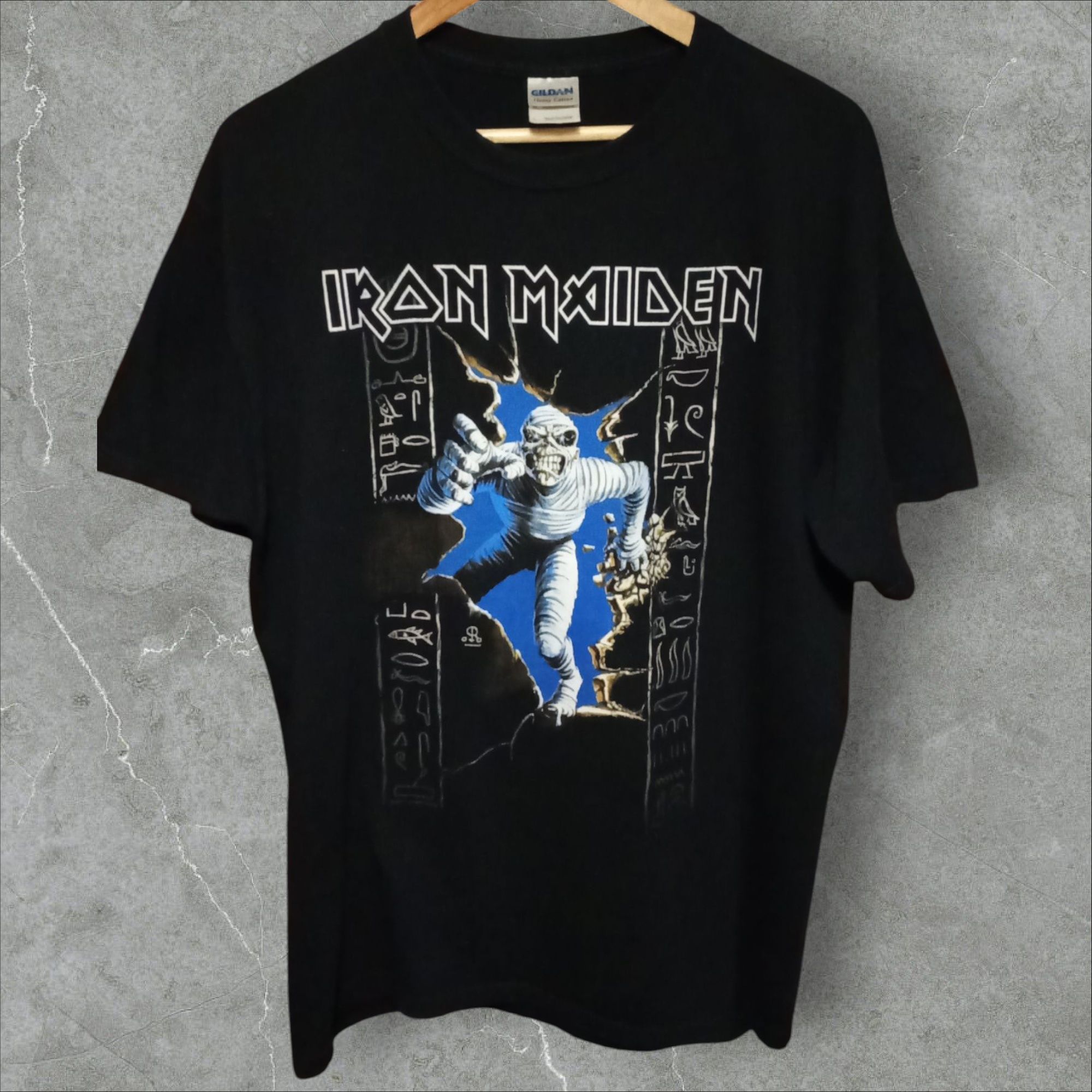 Мерч Iron Maiden Powerslave 2007 Somewhere Back in Time тур