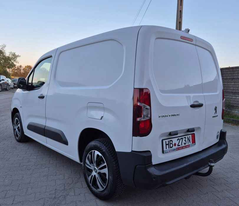 Peugeot Partner 1.5Hdi Klima Navi Kamera 3osobowy Serwisowany 2019 Rok