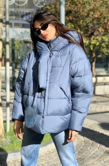 Продам зимову куртку оверзайз_батал_женская курточка