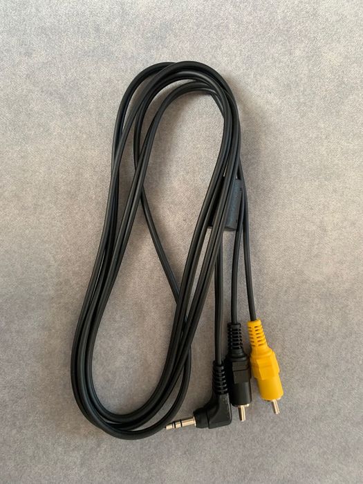 Kabel 2xRCA (cinch) do 3.5mm do aparatów Sony, Nikon