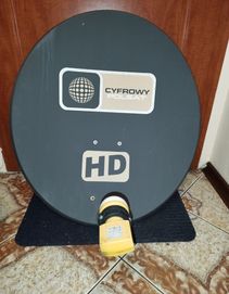 Antena satelitarna Cyfrowy Polsat + konwerter.. polecam..