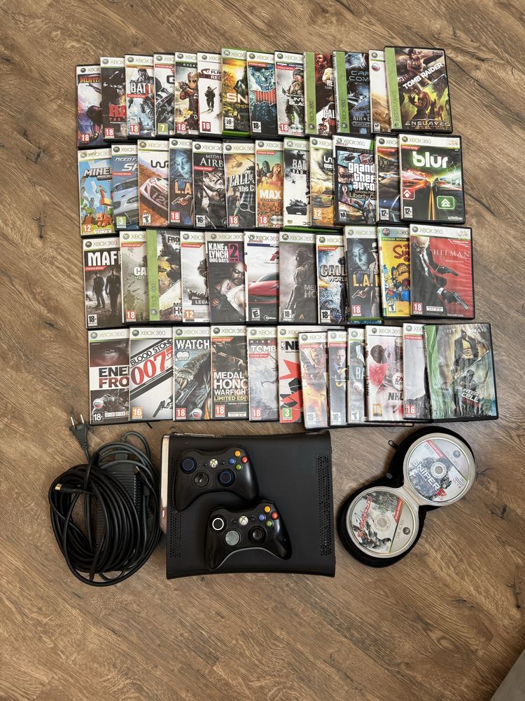 X Box 360 +69 дисків