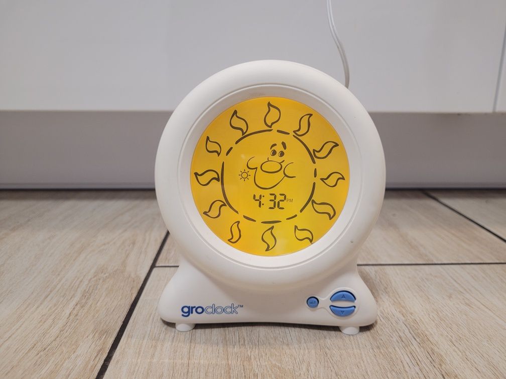 Zegar Groclock - trener snu dla dziecka