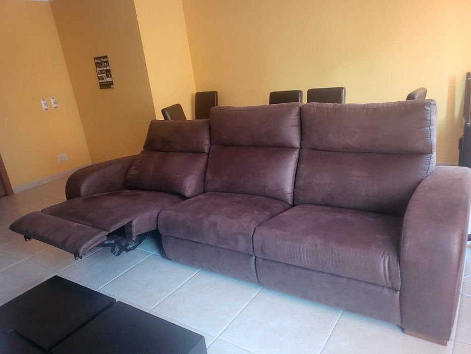 Sofá Modular Kindia Bliss com Relax Elétrico-3Lugares de Puro Conforto