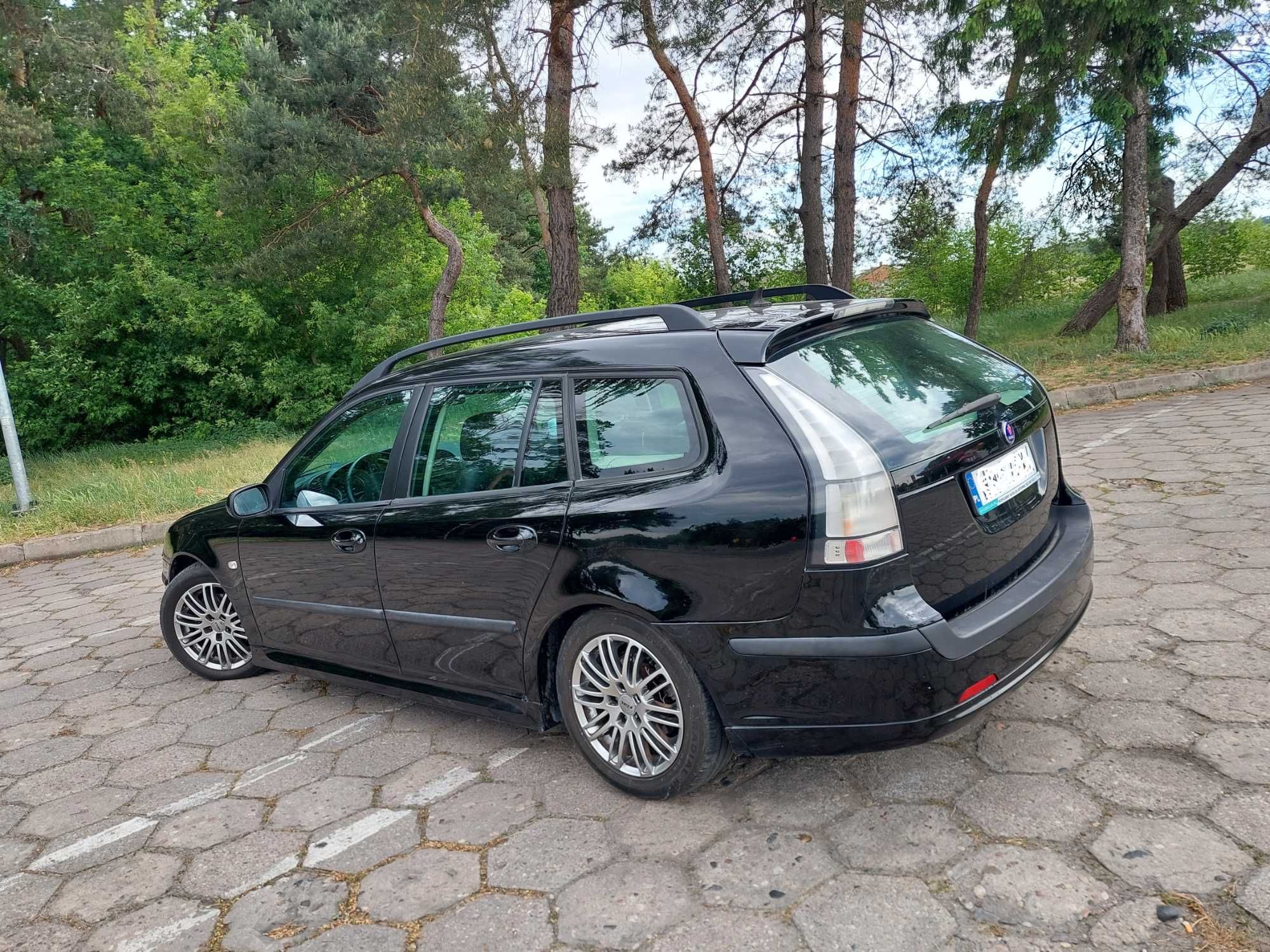 SAAB 9-3_2.0 Turbo Benzyna_Skóra_Tempomat_Zadbany