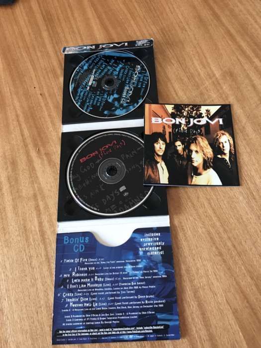 CD Bon Jovi "These Days" Edição Especial