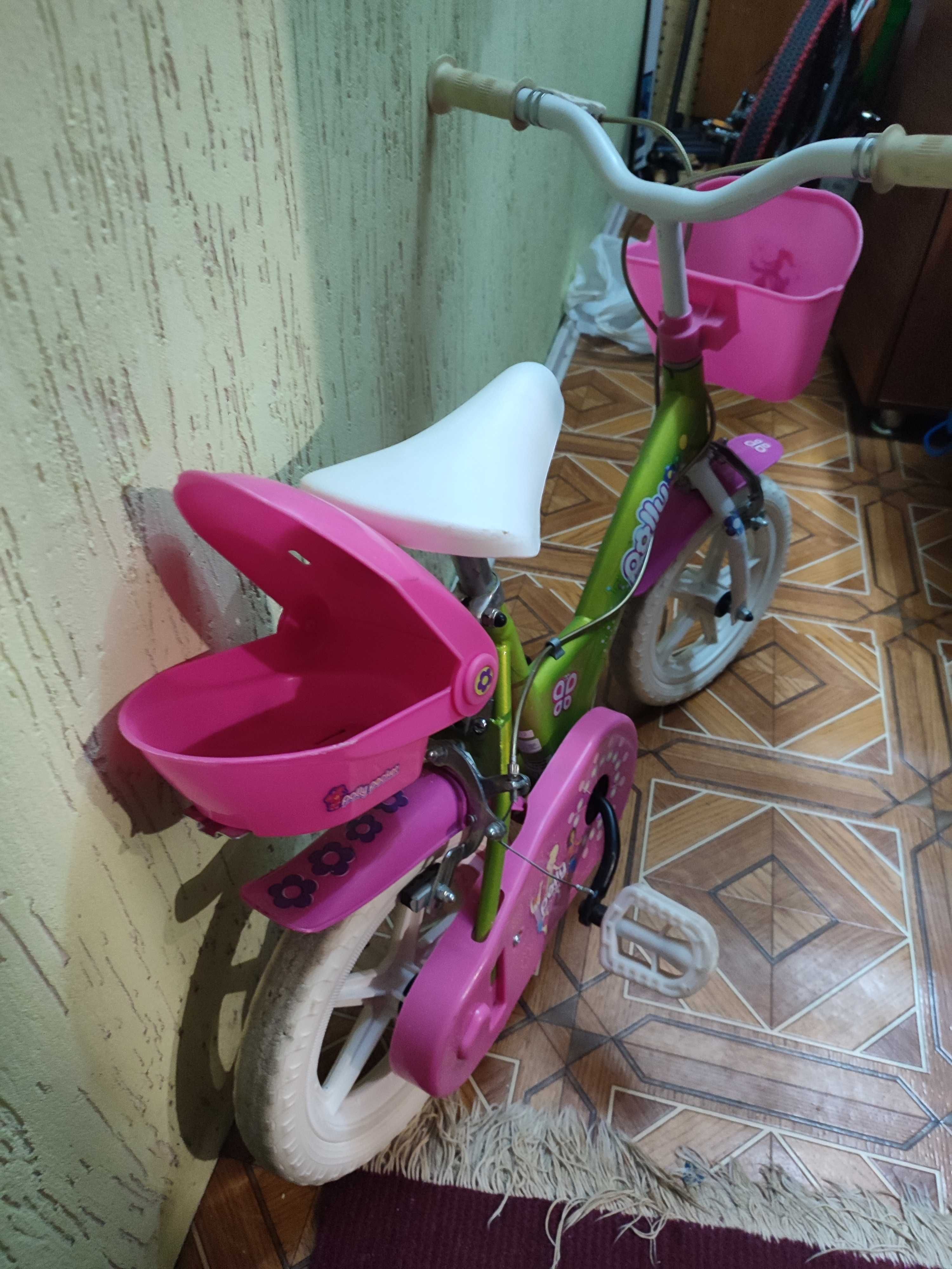Велосипед для дівчаток 3-6 років