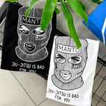 MANTO Jiu Jutsu ‣ Новая футболка BIG Logo  ‣ Черная/Белая  ‣ С М Л ХЛ