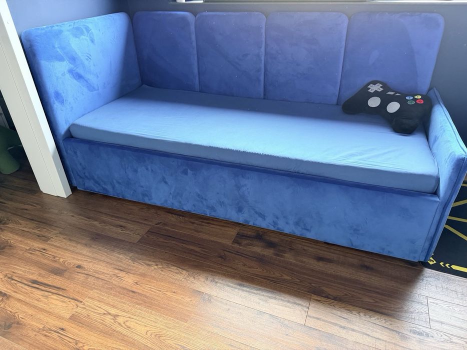 Kanapa + Łóżko na materac 90x200