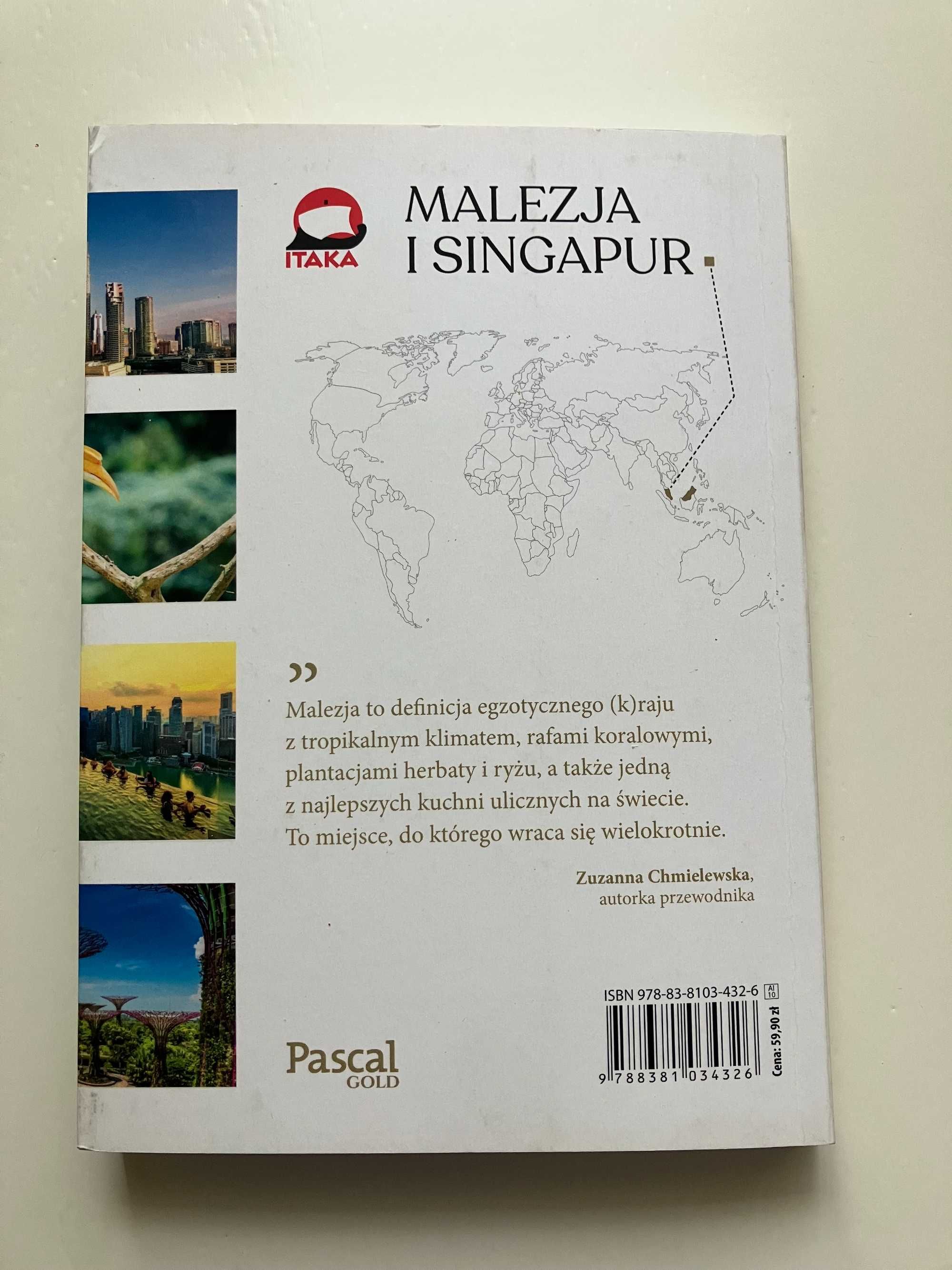 Malezja i Singapur-przewodnik ITAKA-Pascal złota seria+mapa