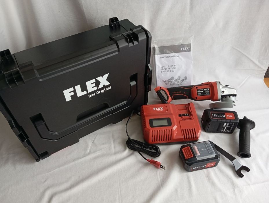 Акумуляторна болгарка Flex L 125 18.0-EC 417947