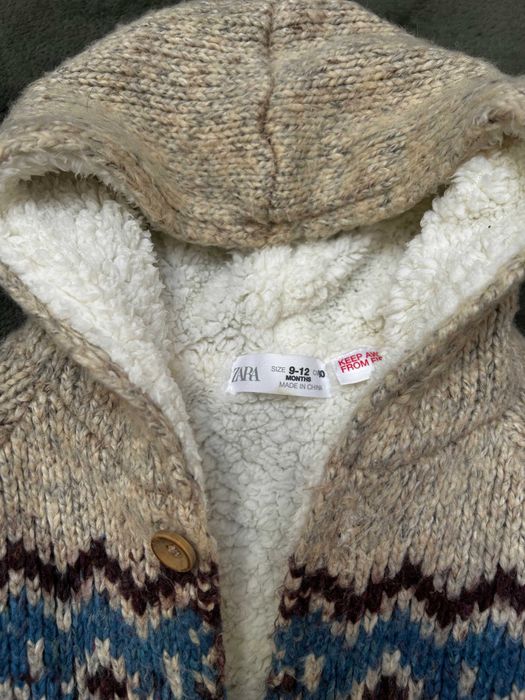 Sweterek z kapturem Zara 80 cm (9-12 msc)