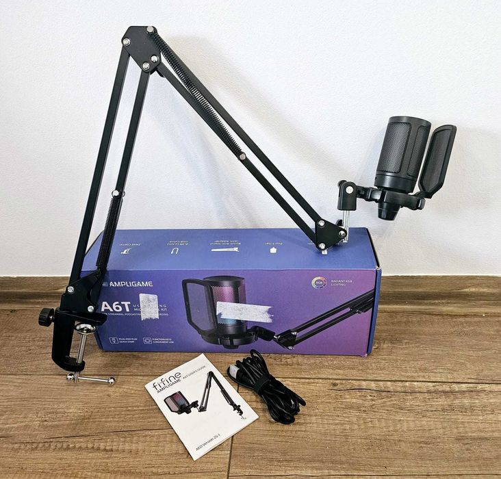 Mikrofon Pojemnościowy Studyjny Fifine A6T