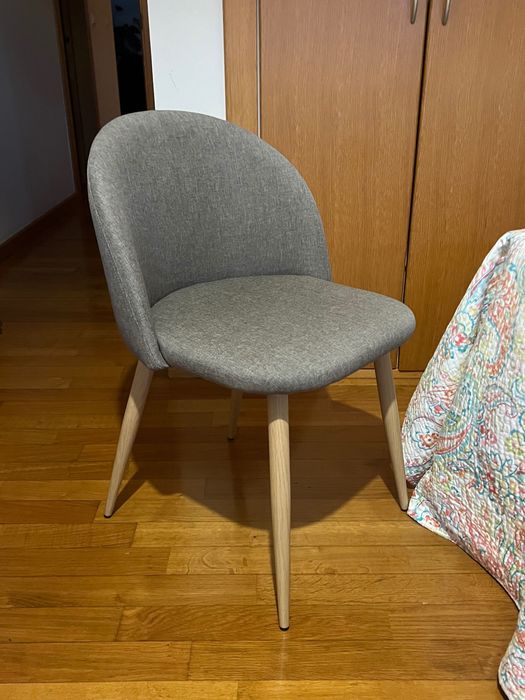 Cadeira sala jantar cor toupeira (sklum)