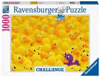 Puzzle 1000 Challenge Kaczuszki, Ravensburger