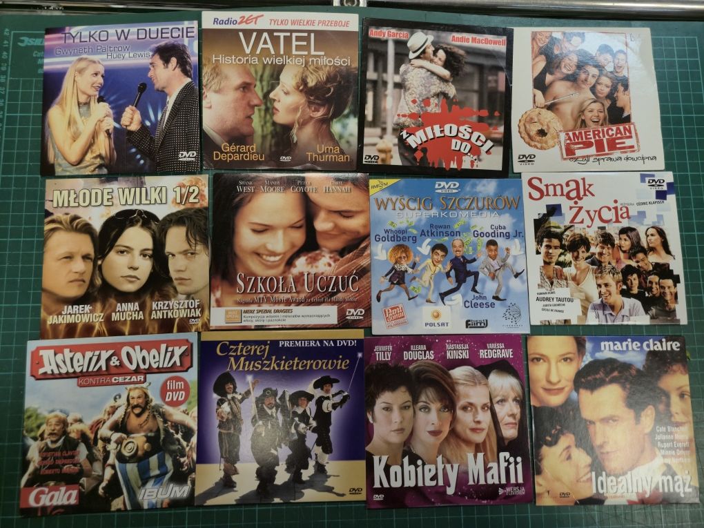 Płyty DVD mix ponad 50 sztuk