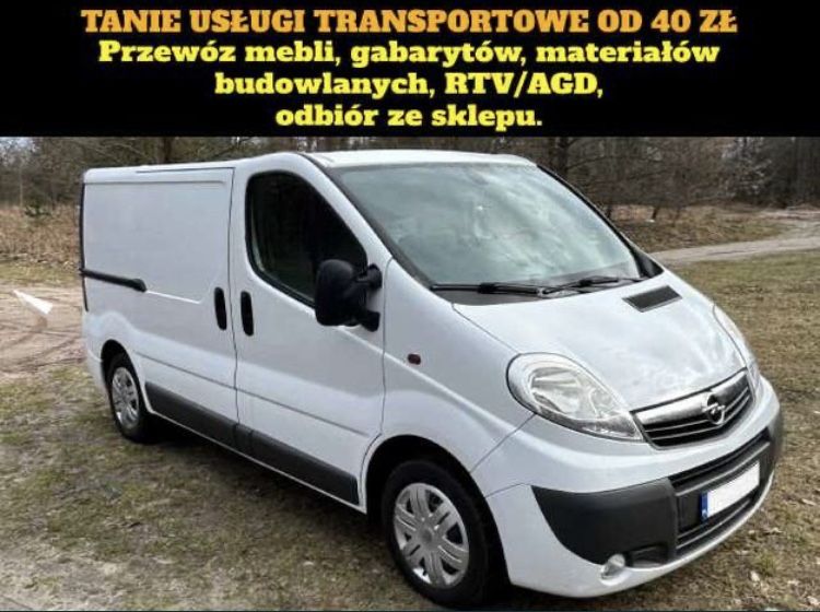 TANIO! Transport, Przeprowadzki, Bagażówka, Radom, cała Polska 24/7