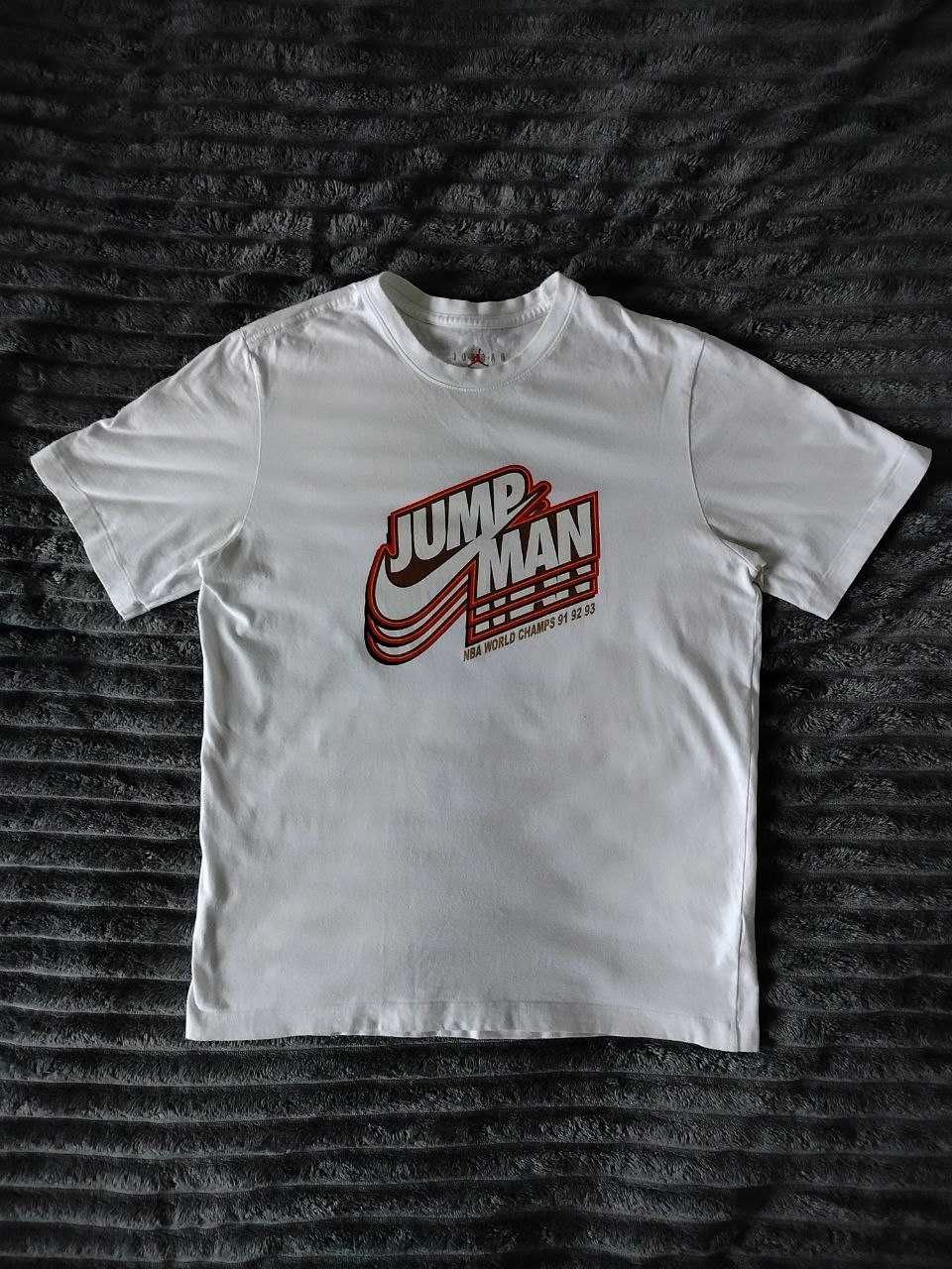 Белая футболка Air Jordan Jump Man