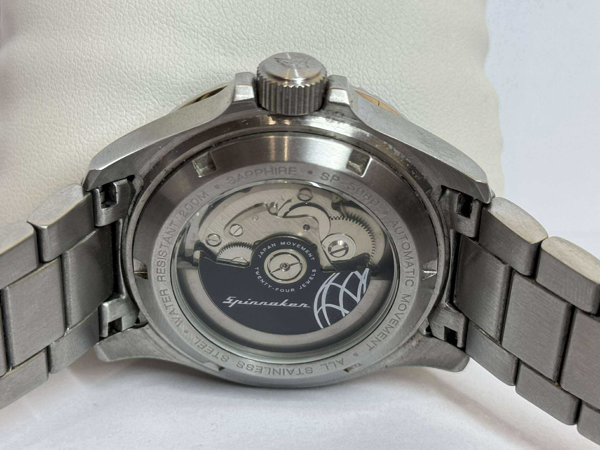 Zegarek męski SPINNAKER SP-5080 automat/200M/szafirowe szkło
