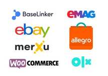 Wdrożenie: Sprzedaż online, Allegro, eBay, Emag, Erli, BASELINKER