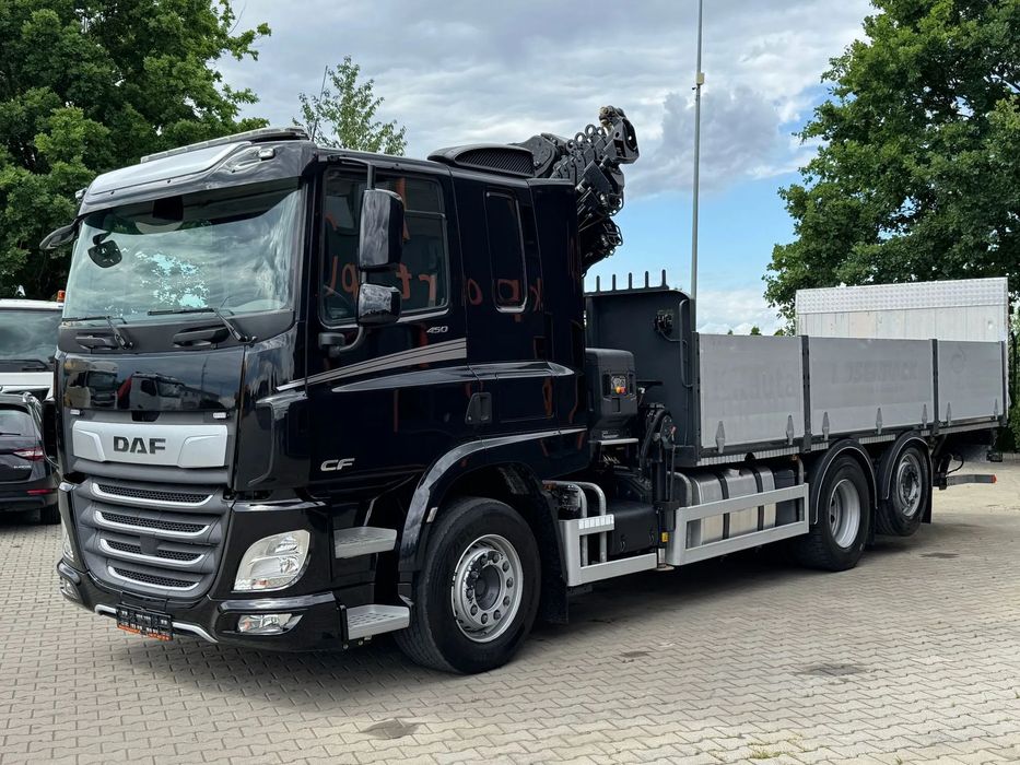 DAF CF 450 FAN 6x2 EURO6 SKRZYNIA Z HDS HIAB X-HIDUO 188 E-6
