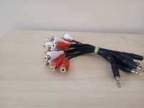 Kabelki audio Jack/chinch cena za wszystkie