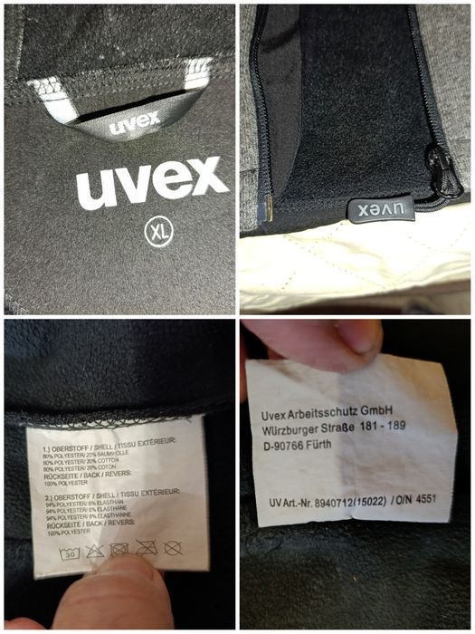 Рабочая куртка Uvex perfect Softshell jacke XL 52-54